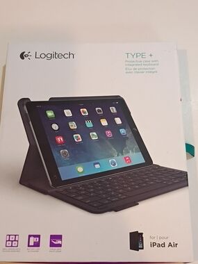 Logitech Type+ Keyboard Case for iPad Air - Red